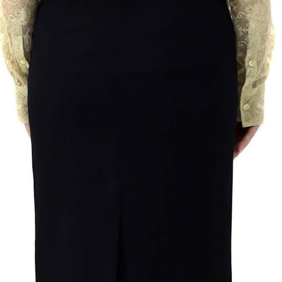 Burberry London England 100% MIDI Wool Skirt - Picture 13 of 14